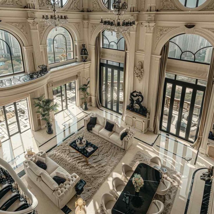 Sunset Royal Estate 80 living room designs where baroque depth meets rococo whimsy (concept interiors)