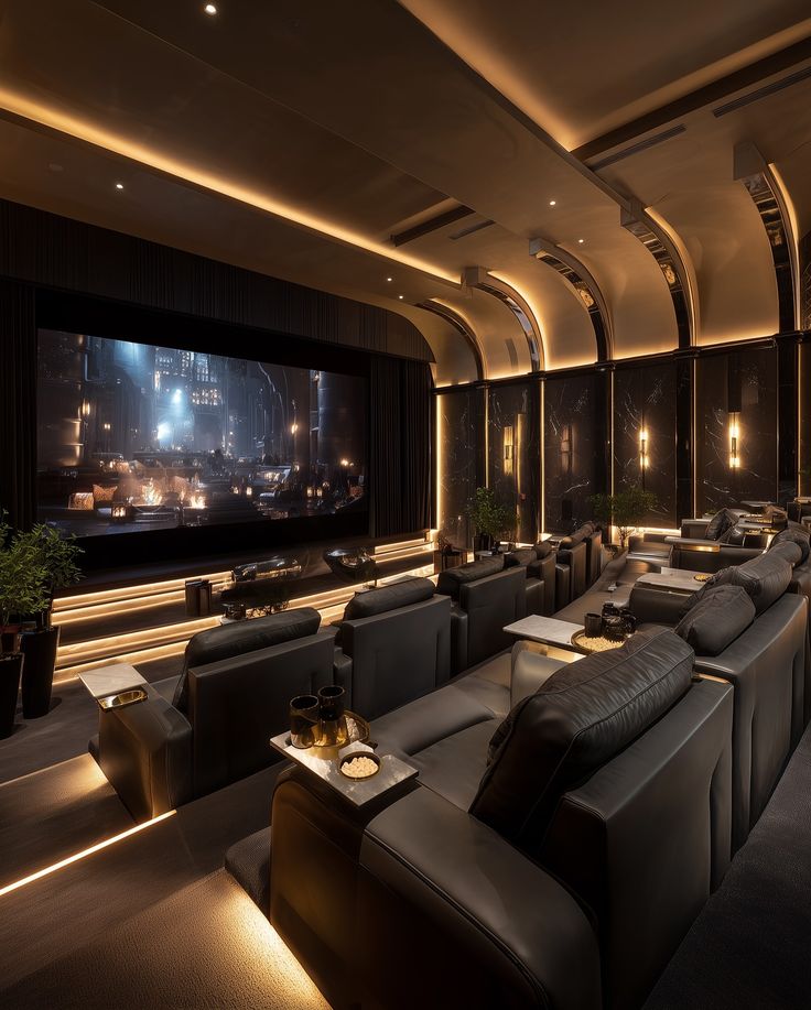 The Blackstone Luxe Manor cinema 🎥